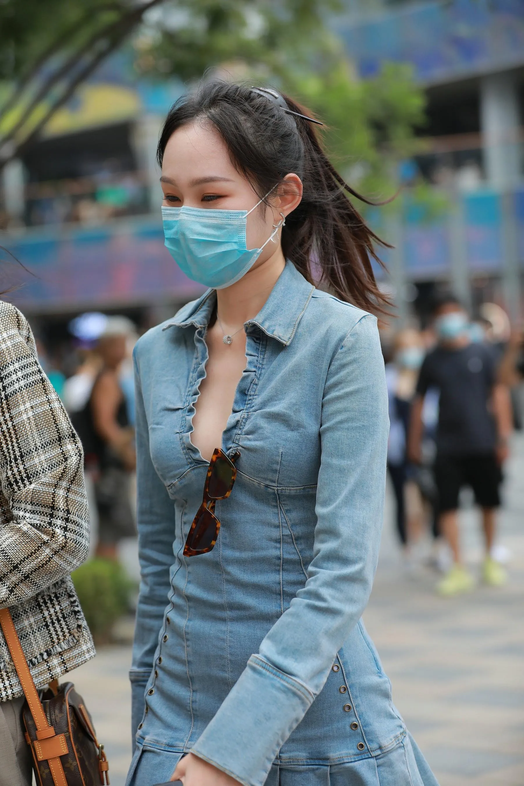 [魔镜街拍] NO.147 长腿小姐姐 [175P]插图